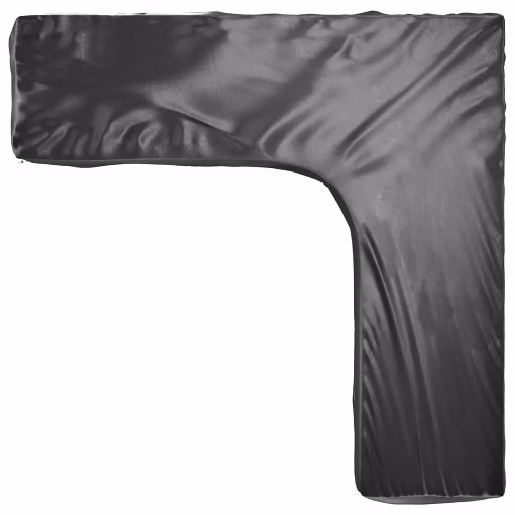 Berkfield Home L-Shaped Garden Furniture Covers, 2 Pack, Black, W/D/H: 300 x 300 x 90 cm – 3