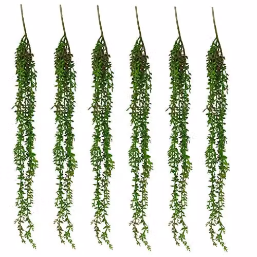 Leaf Design UK Green Artificial Hanging Plants Multipack – 1