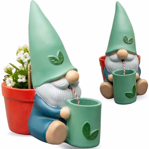 Boxer Gifts Hydrating Herbert Self Watering Ceramic Plant Pot for Indoor Plants, Multicolour, H x W x D: 21.0 x 21.0 x 18.0 cm – 2
