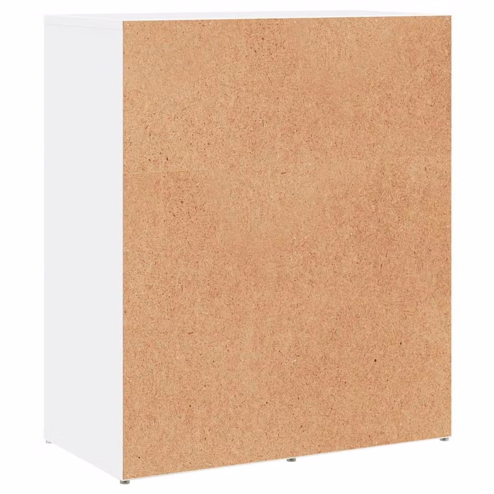 Berkfield Home Set of 2 White Matt Engineered Wood Sideboards W/D/H: 60 x 31 x 70 cm – 2
