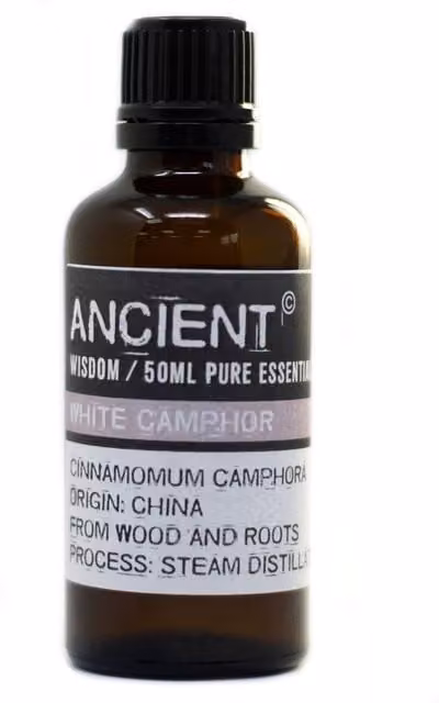 KDMD White Camphor 50ml in Black