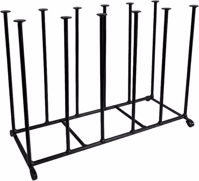 Garden Pride Compact Wellington Boot Stand in Black for 6 Pairs