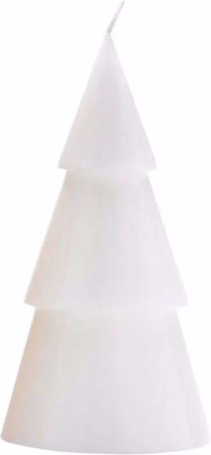 Accessorize Tree Christmas Candle in White