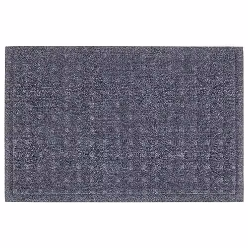 Nicola Spring Heavy Duty Dirt Trapper Door Mat, Grey, W: 60 cm, D: 40 cm, H: 1 cm