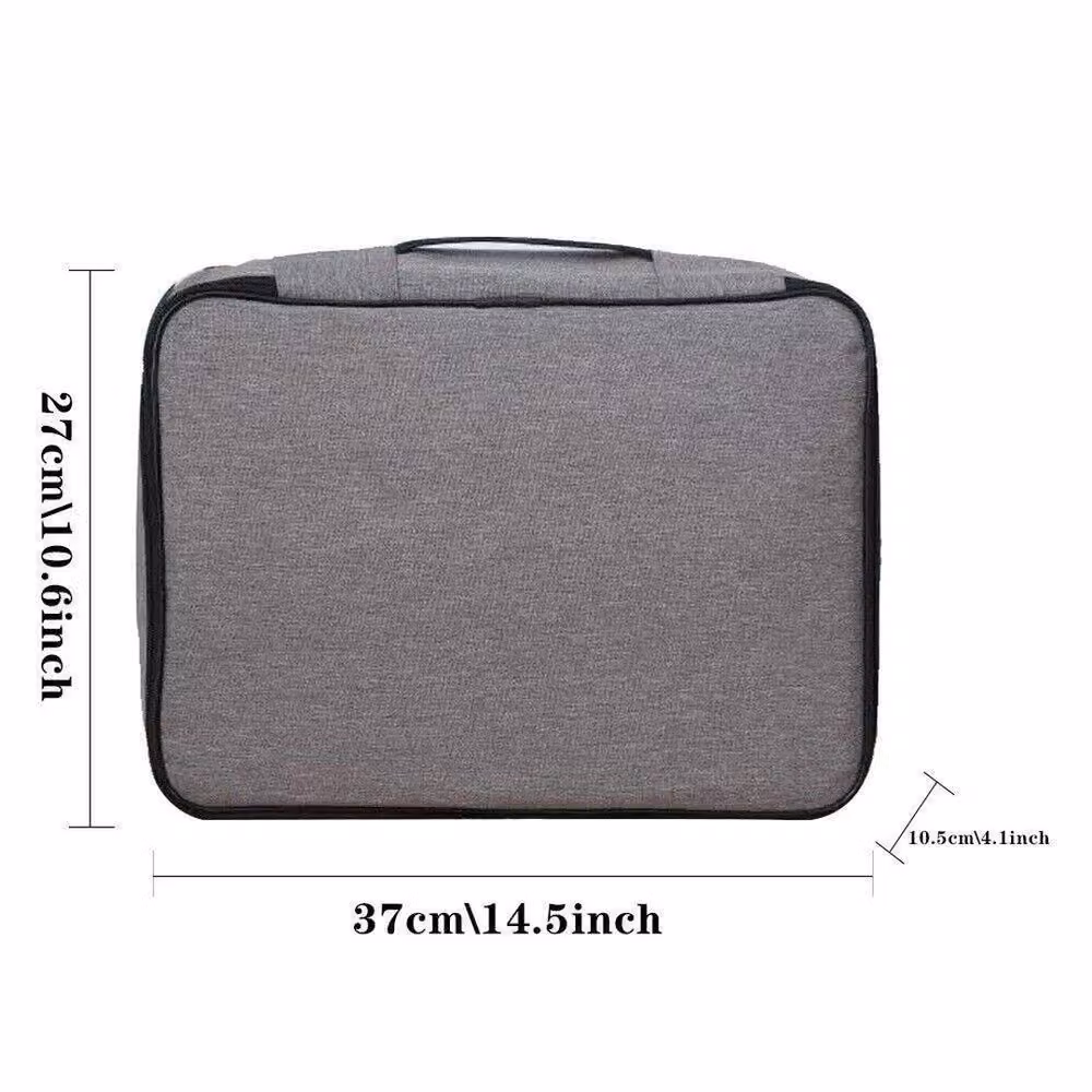 Havendro Portable Lockable Waterproof Document Box in Grey – 2
