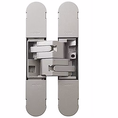 Loops Adjustable Medium Duty Concealed Cup Hinge in Champagne, 100 x 22 mm – 1