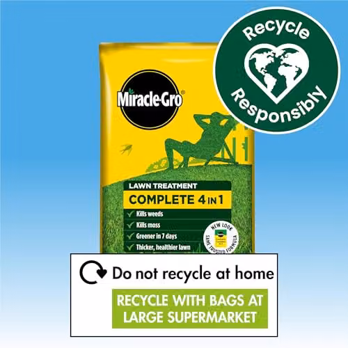 Miracle-Gro Evergreen Complete 4-in-1 Lawn Food, Weed and Moss Control, 360 m2, Yellow – 5