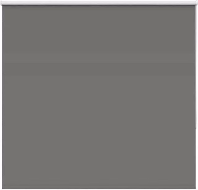 Berkfield Home Grey Blackout Roller Blind, Thermal Insulating Polyester, W: 165 cm x H: 150 cm – 1
