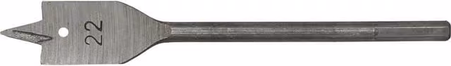 Loops Silver Multicolour Fully Hardened Wood Drill Bit with Hex Shank, Diameter: 22 mm, Length: 152 mm – 1