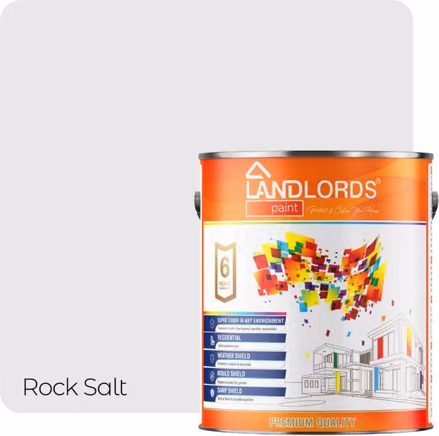 Landlords Paint Matt Paint in Rock Salt, 20 l