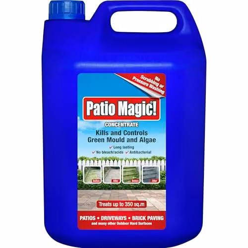 Evergreen Garden Care Patio Magic Mould and Algae Cleaner, Blue, 5 l – 1