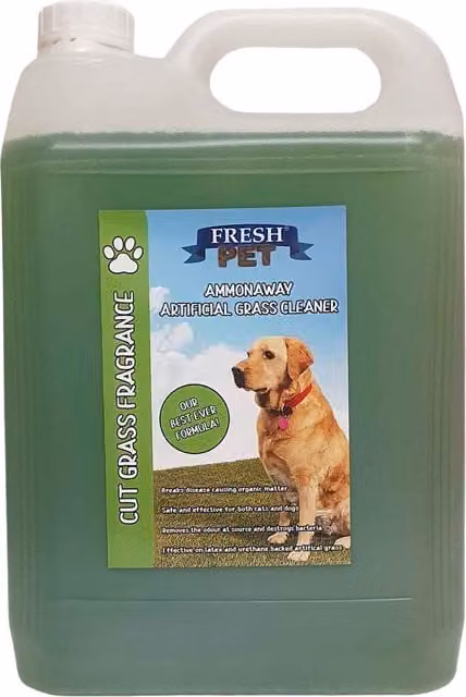 Ammonaway Fresh Pet Artificial Grass Cleaner, 5L, Green and White