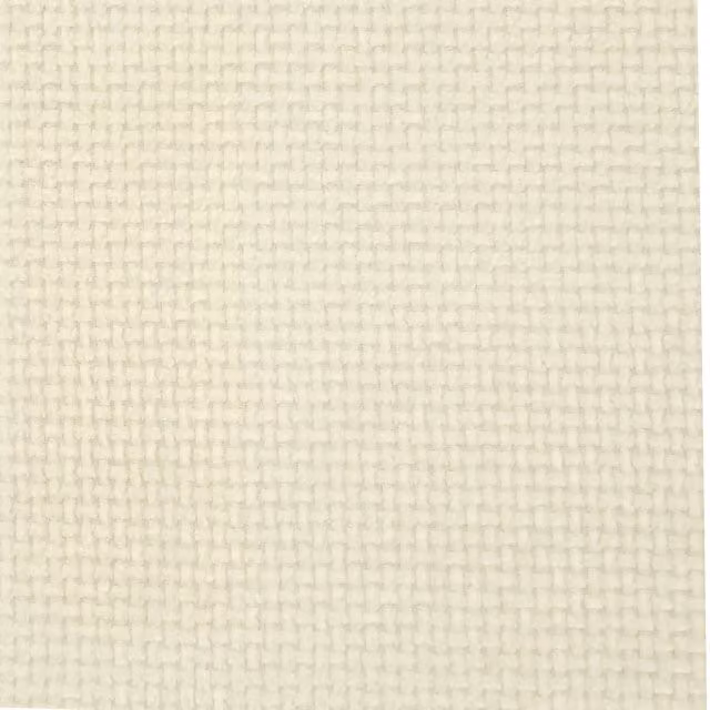 Ante Decor Eden Plain Chenille Fabric in Ivory and Beige
