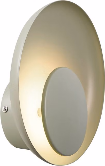Nordlux Marsi Green Metal LED Wall Light with Warm White 3000k Corded Mains Connection