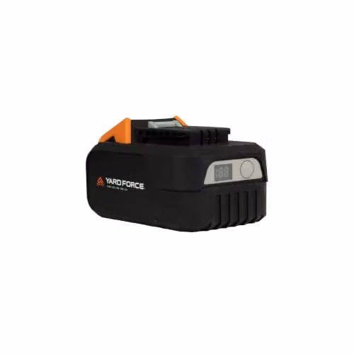 Yard Force 40V 2.5Ah Rechargeable Battery Pack in Black for LM G32 Cordless Lawnmower and LT G30/LT G30W Grass Trimmer