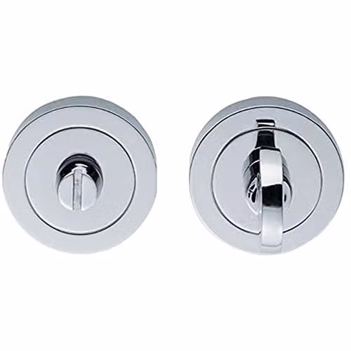 Loops Thumbturn Lock and Release Handle with Concealed Fix and 67mm Spindle in Satin Chrome