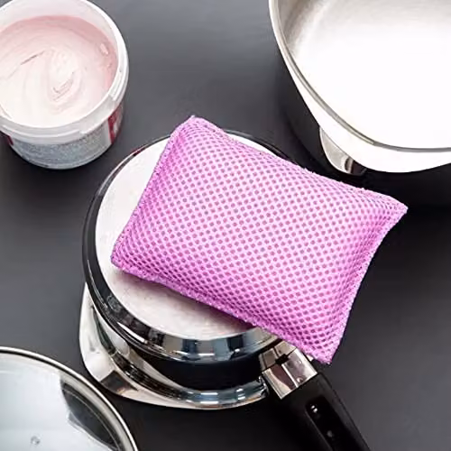 Addis Microfiber Cleaning Sponge Multicolour Pack of 6 – 3