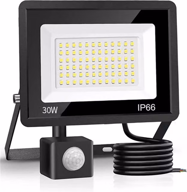Nordara Sensor LED Motion Sensor Floodlight in Black – 1