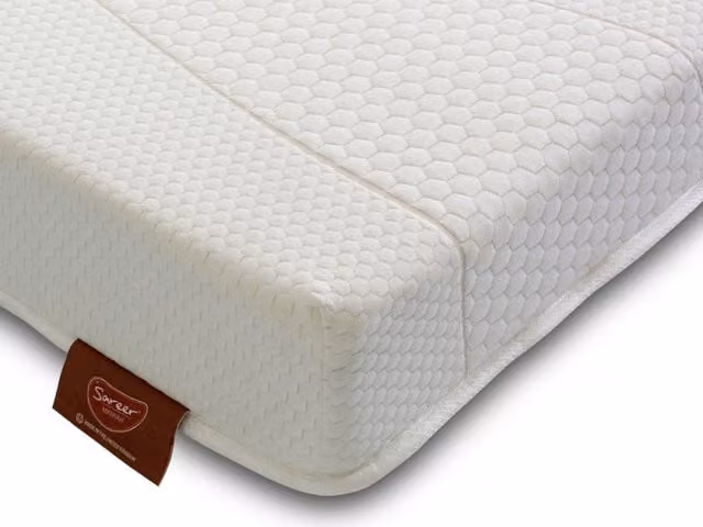 Sareer Matrah Value Pack Memory Foam Mattress in White, 5ft King Size, W/D/H: 180 x 200 cm