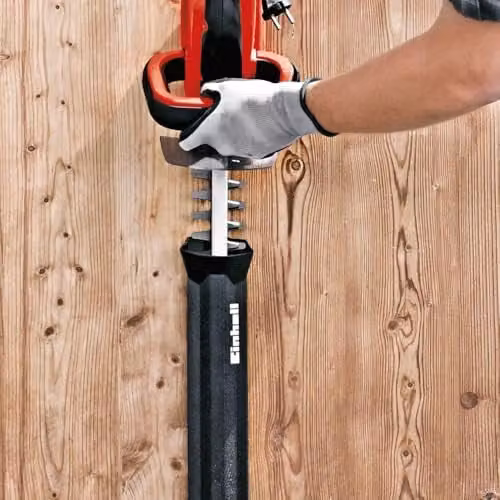 Einhell Reciprocating Electric Mains Hedge Trimmer, 45 cm, Red and Black – 5