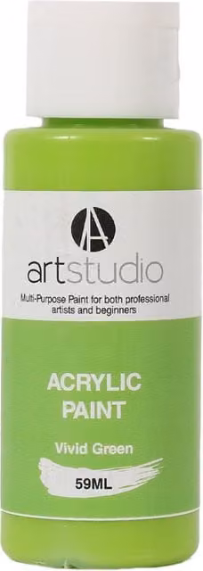 Art Studio Professional Acrylic Paint, Green