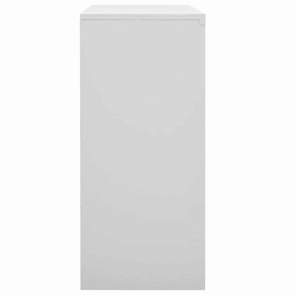Berkfield Home Office Cabinet with Sliding Doors, Light Grey, W/D/H: 90 x 40 x 90 cm – 3