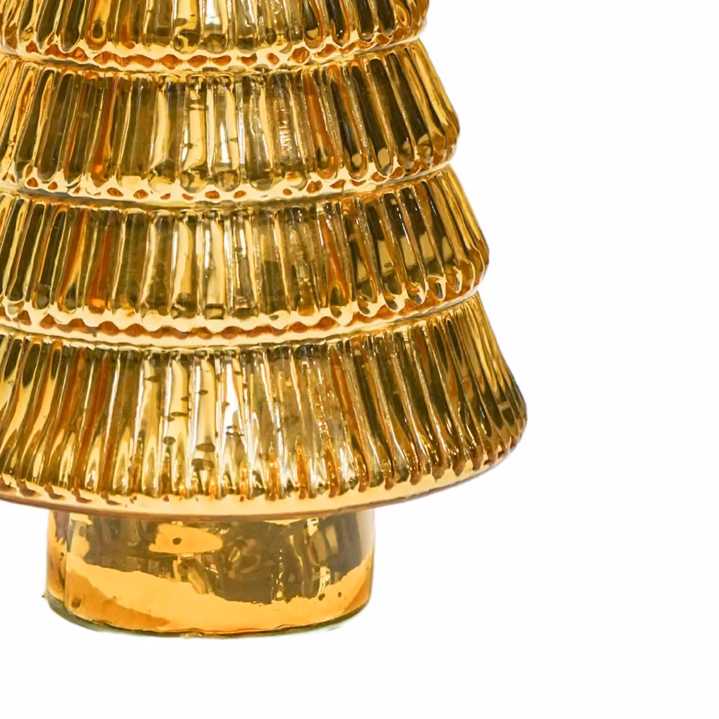 Ivyline Juniper Gold Glass Tabletop Tree, H: 41 cm, W: 18 cm – 3