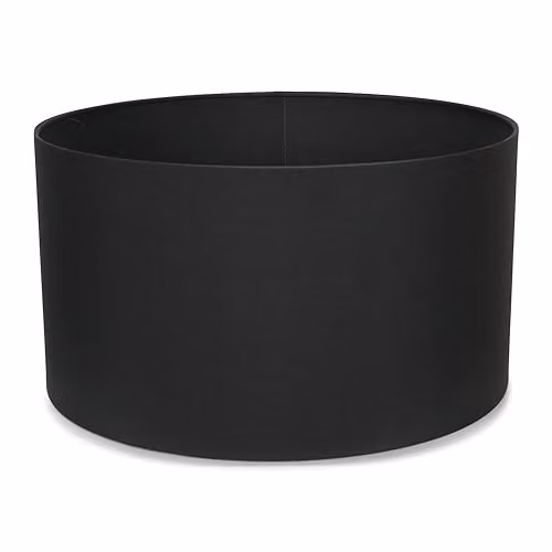 ValueLights Reni Modern Grey Fabric Drum Ceiling Lamp Shade, Width: 45 cm – 5