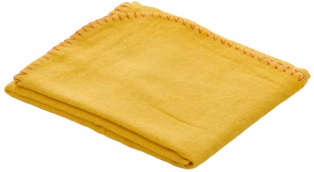 Rushmere Extra Large Fabric Duster in Soft Yellow and Multicolour