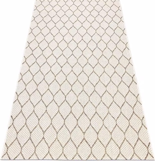 RugsX Boho Rectangular Rug in Beige, W: 80 cm, L: 150 cm