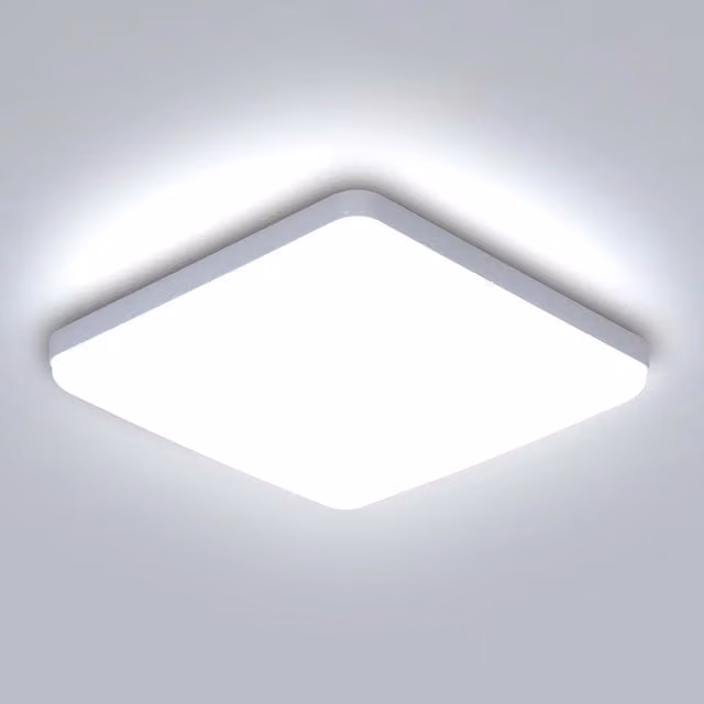 COMELY 36 W Square Ultra Slim LED Ceiling Panel Light, Cool White 6500K, White – 1