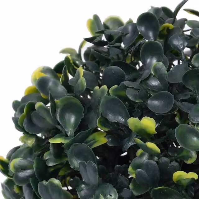 Berkfield Home Lush Artificial Green Boxwood Balls, 4 Pack, Diameter: 12 cm – 1