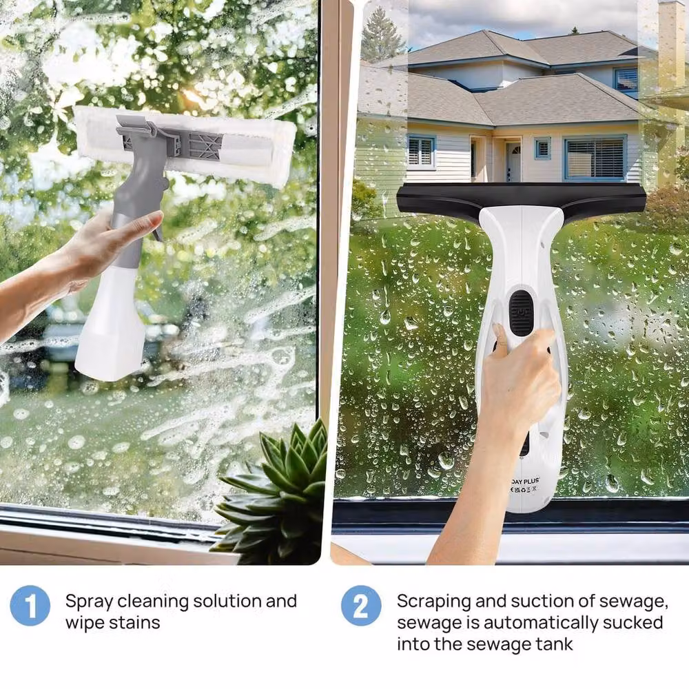 Kelvenix Cordless Window Vacuum Cleaner in White – 3