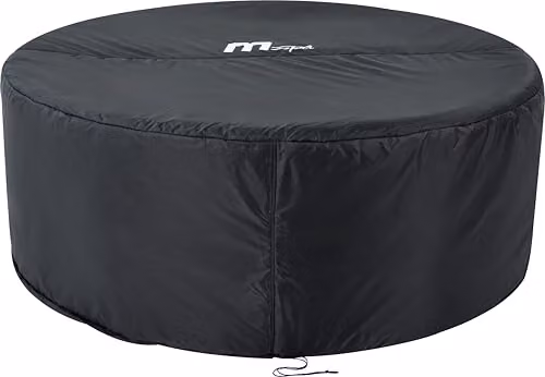 MSpa Thermal Round Spa Cover in Grey and Black, Diameter: 180 cm, Height: 69 cm