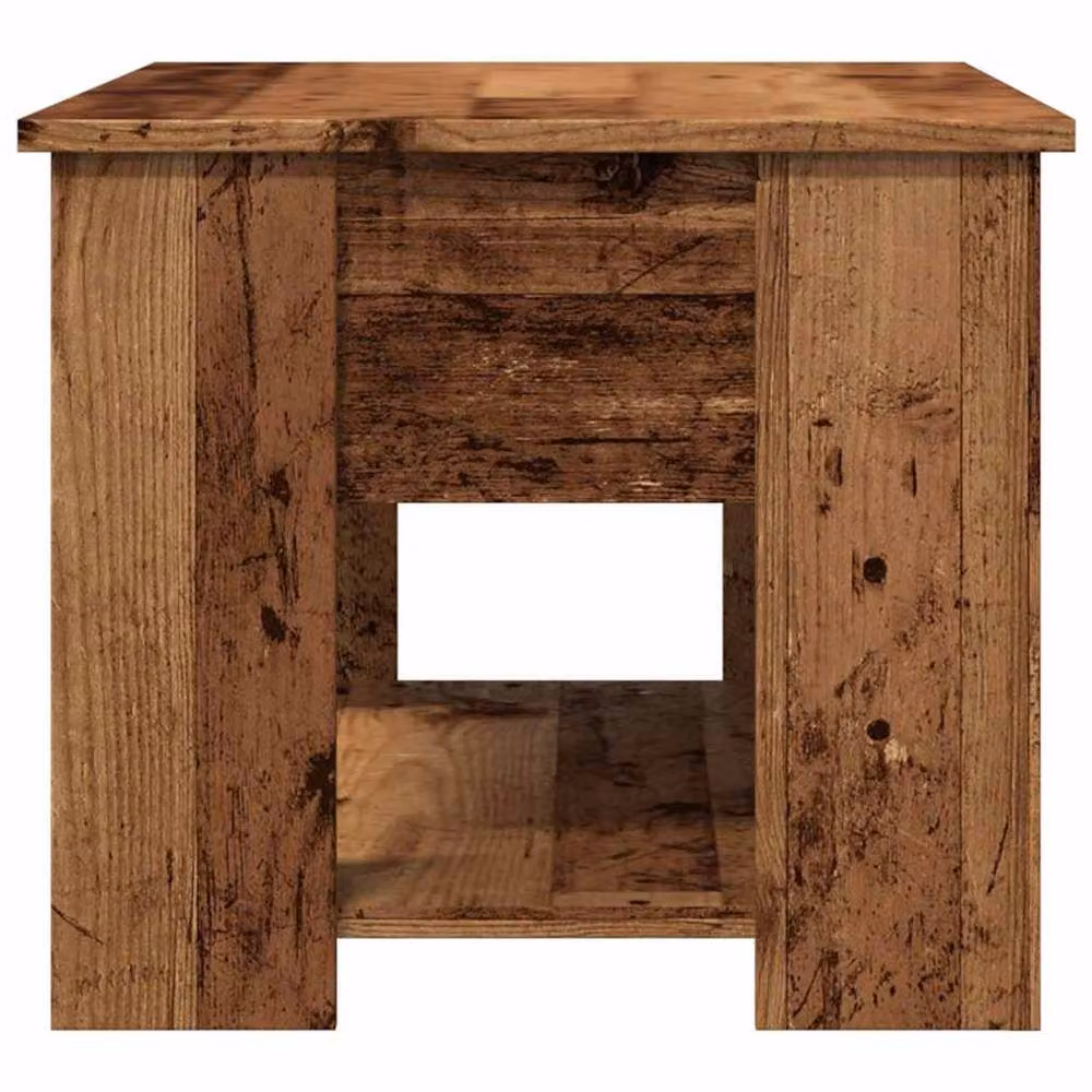 Berkfield Home Modern Coffee Table in Brown, W/D/H: 79 x 49 x 41 cm – 3