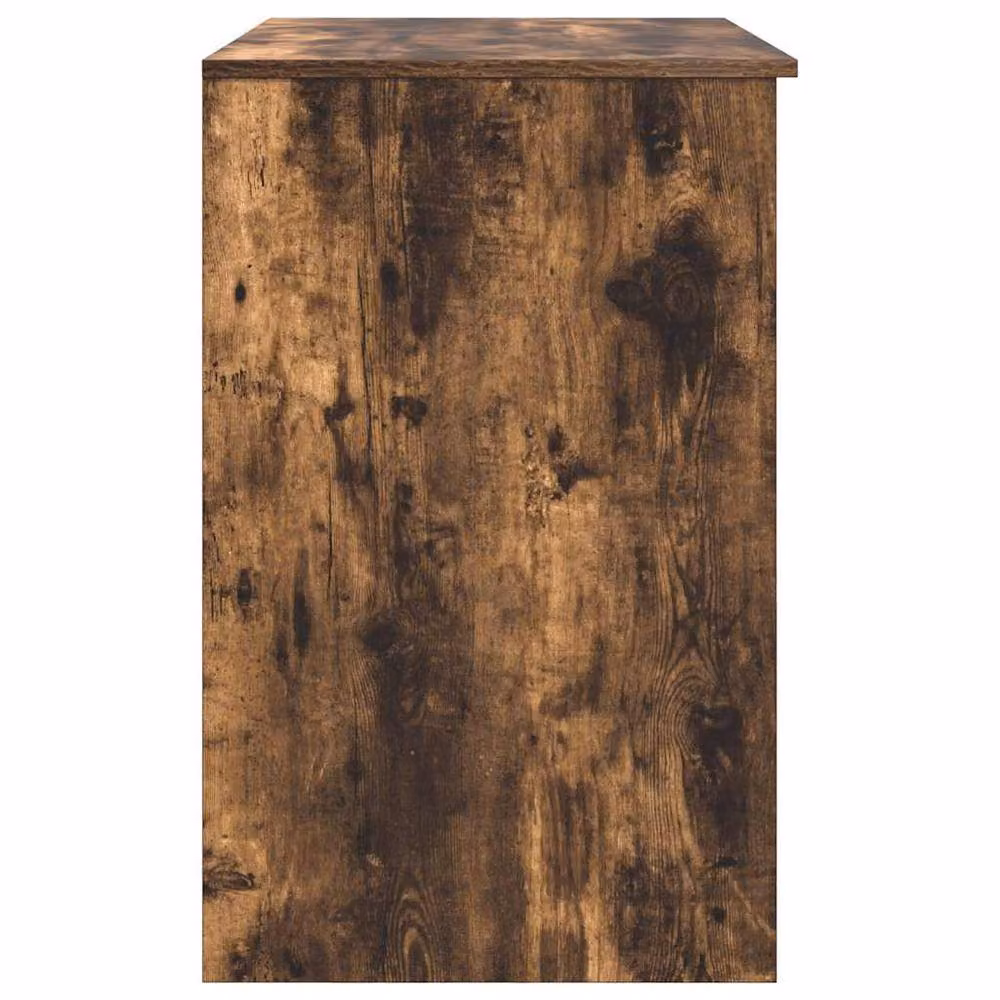 Berkfield Home Writing Desk in Smoked Oak Brown, W/D/H: 86 x 49 x 76 cm – 4