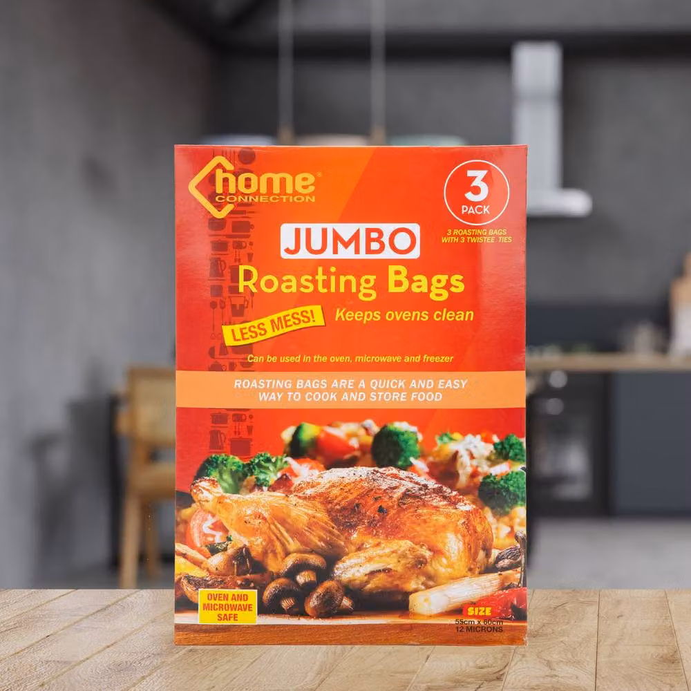 VFM Jumbo Size Oven Roasting Bags, Transparent, 3 Pack – 2