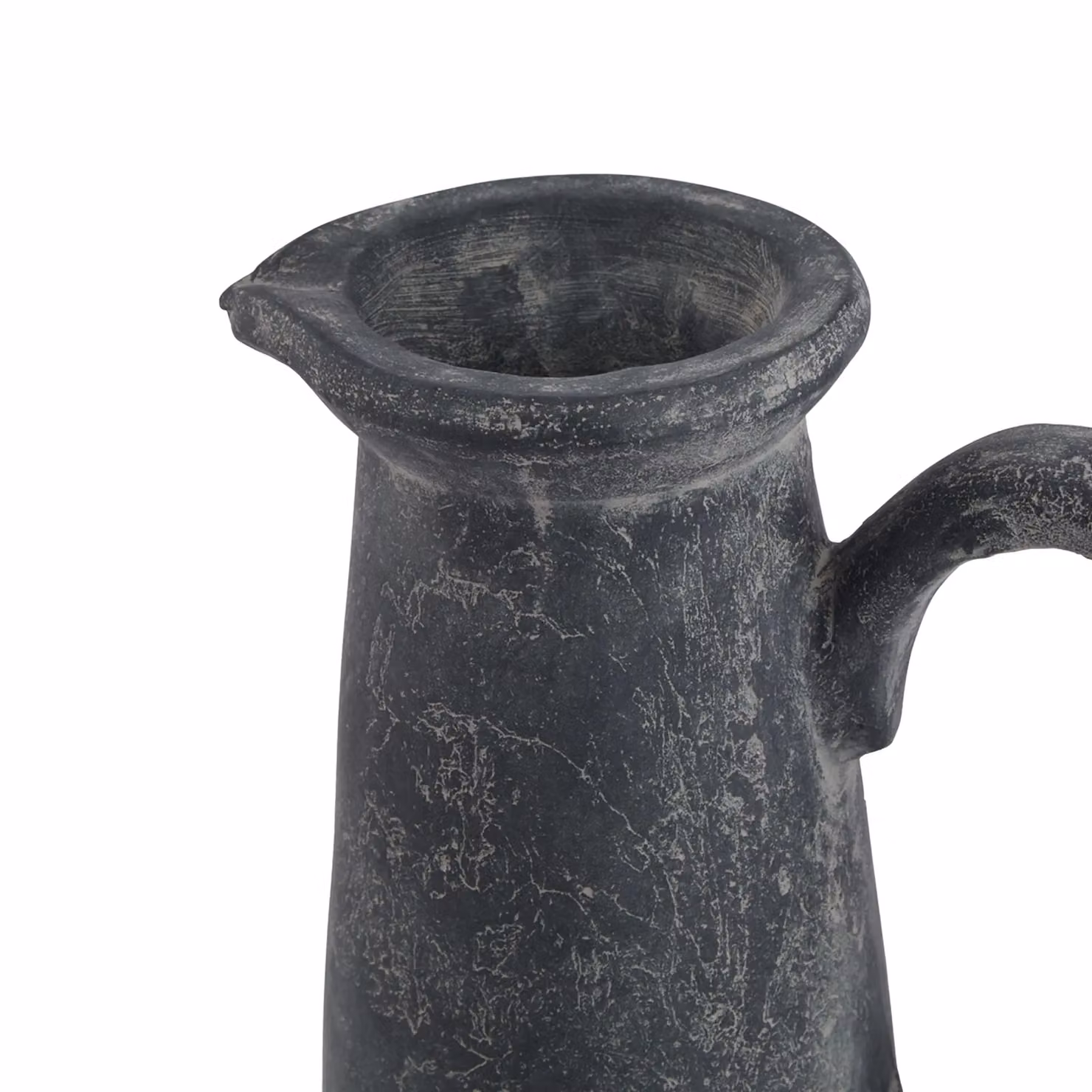 Hill Interiors Amalfi Ceramic Jug in Grey – 2