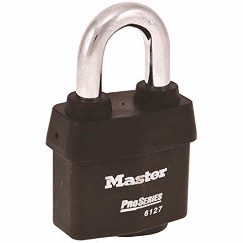 Master Lock ProSeries Weather Tough Padlock, Black, 67 mm – 1