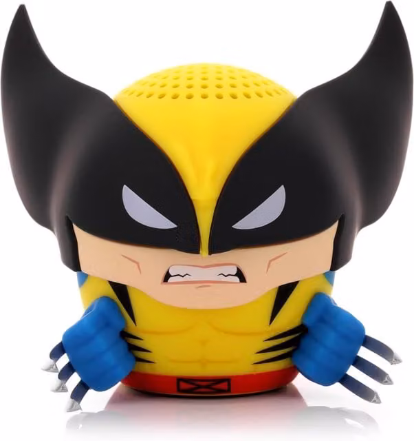 Bitty Boomers Marvel Wolverine Mini Bluetooth Speaker - Black and Multicolour