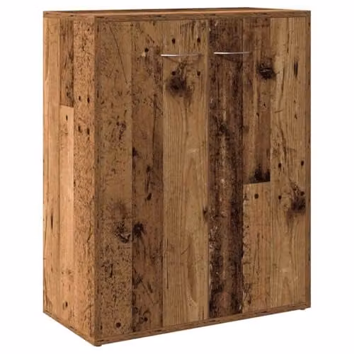 vidaXL Classic Sideboard in Old Wood Brown, W/D/H: 60 x 30 x 75 cm