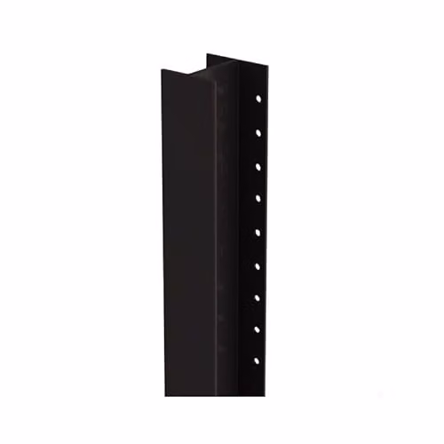Snowdon Timber Snowdon Timber In-Ground Galvanised Steel Fence Post, Black or Brown, 300 cm, Pack of 2 – 2