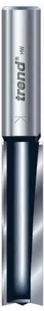 TREND TR18D X 1/2 TCT Two Flute Cutter Long Shank, Grey, 12.7 x 63 mm