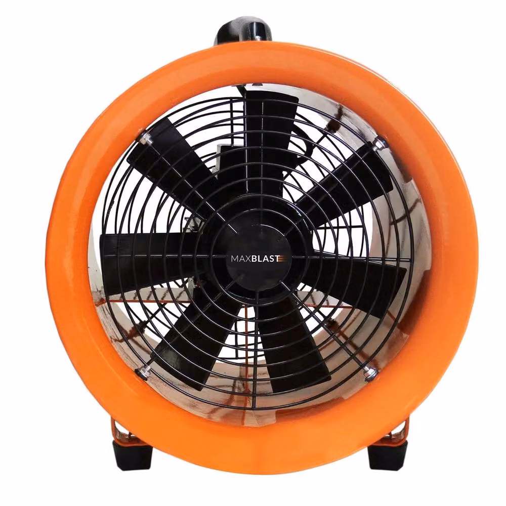 Monstershop MAXBLAST Dust Extractor 300mm 550W with 12m Duct, Orange – 2