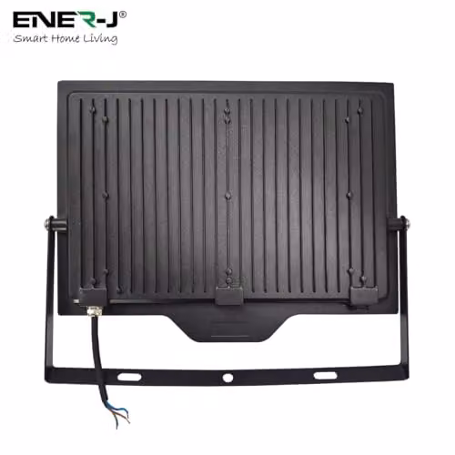 ENER-J 200W LED Floodlight, CCT Switchable, 20000 Lumens, IP65 Waterproof, Black or White Aluminium Alloy Outdoor Light – 2