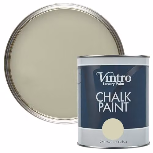 Vintro Symphony Green Chalk Paint for Furniture, Walls and Woodwork, 1 l