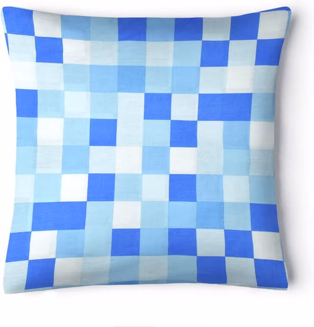 Velosso Fun Blocks Theme Square Cushion - Blue