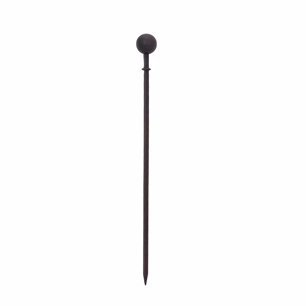 Charles Bentley Hawthorn Iron Fireside Poker in Black with Vintage Design – 3