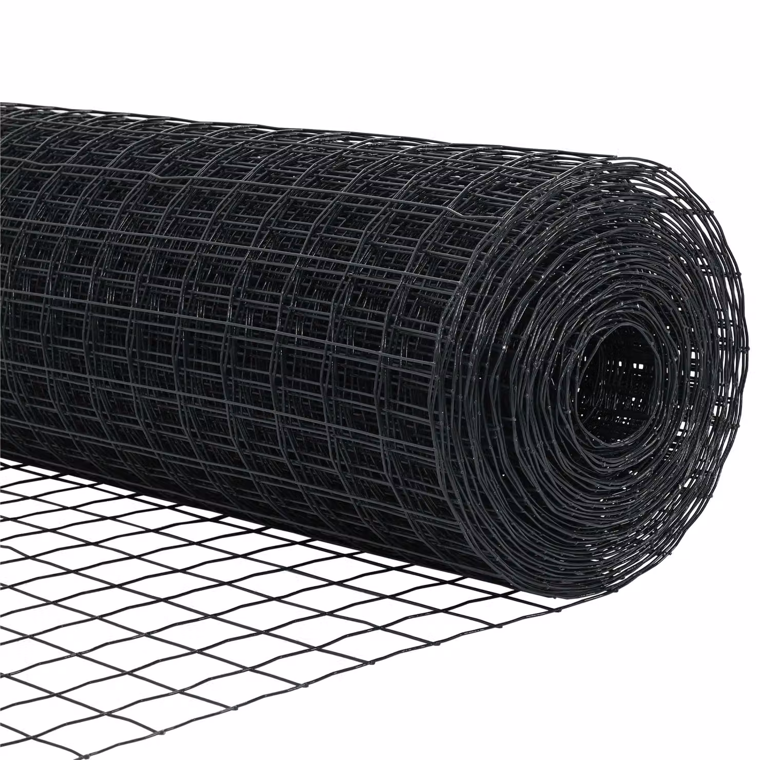 Berkfield Home Euro Fence Grey PVC-Coated Steel, W: 1 m, L: 10 m – 6