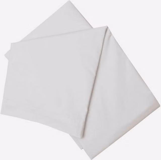 Belledorm Grey Brushed Cotton Extra Deep Flannelette Fitted Sheet, Double, W: 180 cm x L: 200 cm
